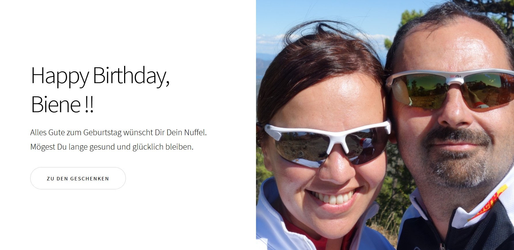 Geburtstag Biene